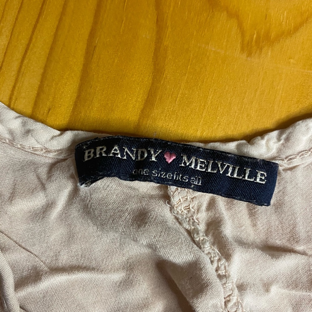 Brandy Melville Pink Crop Tank Top